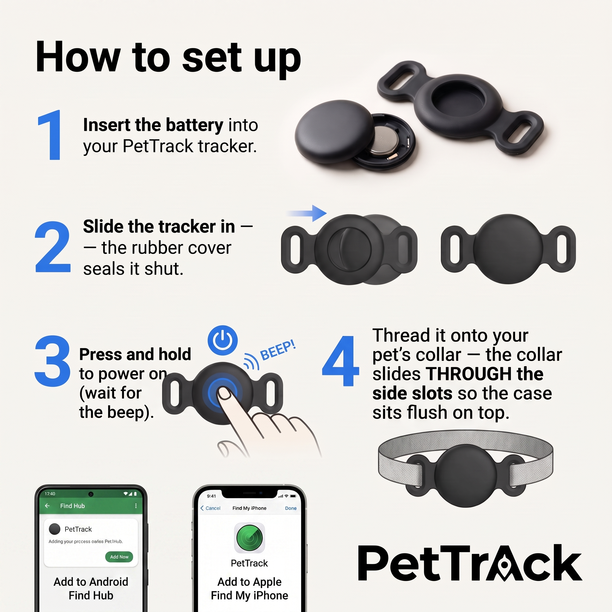 PetTrack™ Animal GPS Tracker