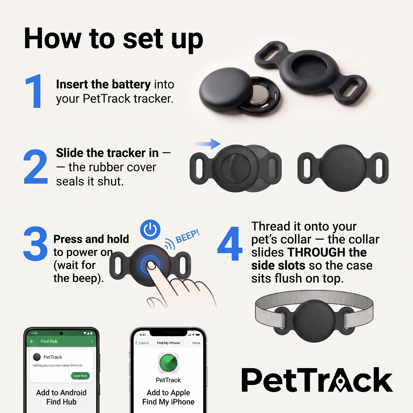 PetTrack™ Animal GPS Tracker