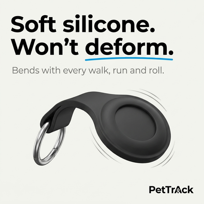 Soft silicone that will not deform, bends with every walk run and roll