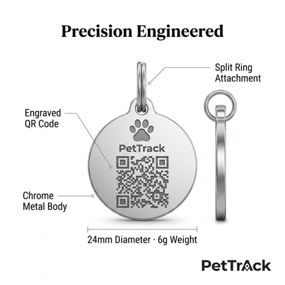 PetTrack™ ID QR Tag