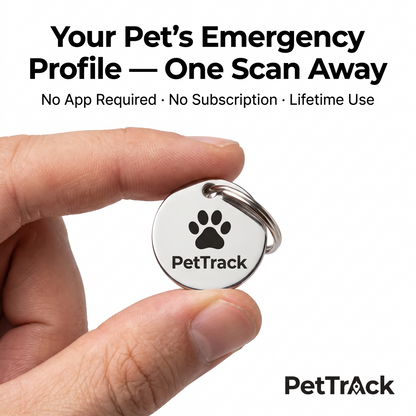PetTrack™ ID QR Tag