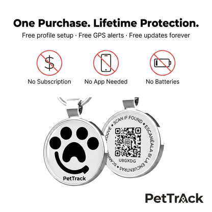 PetTrack™ ID QR Tag