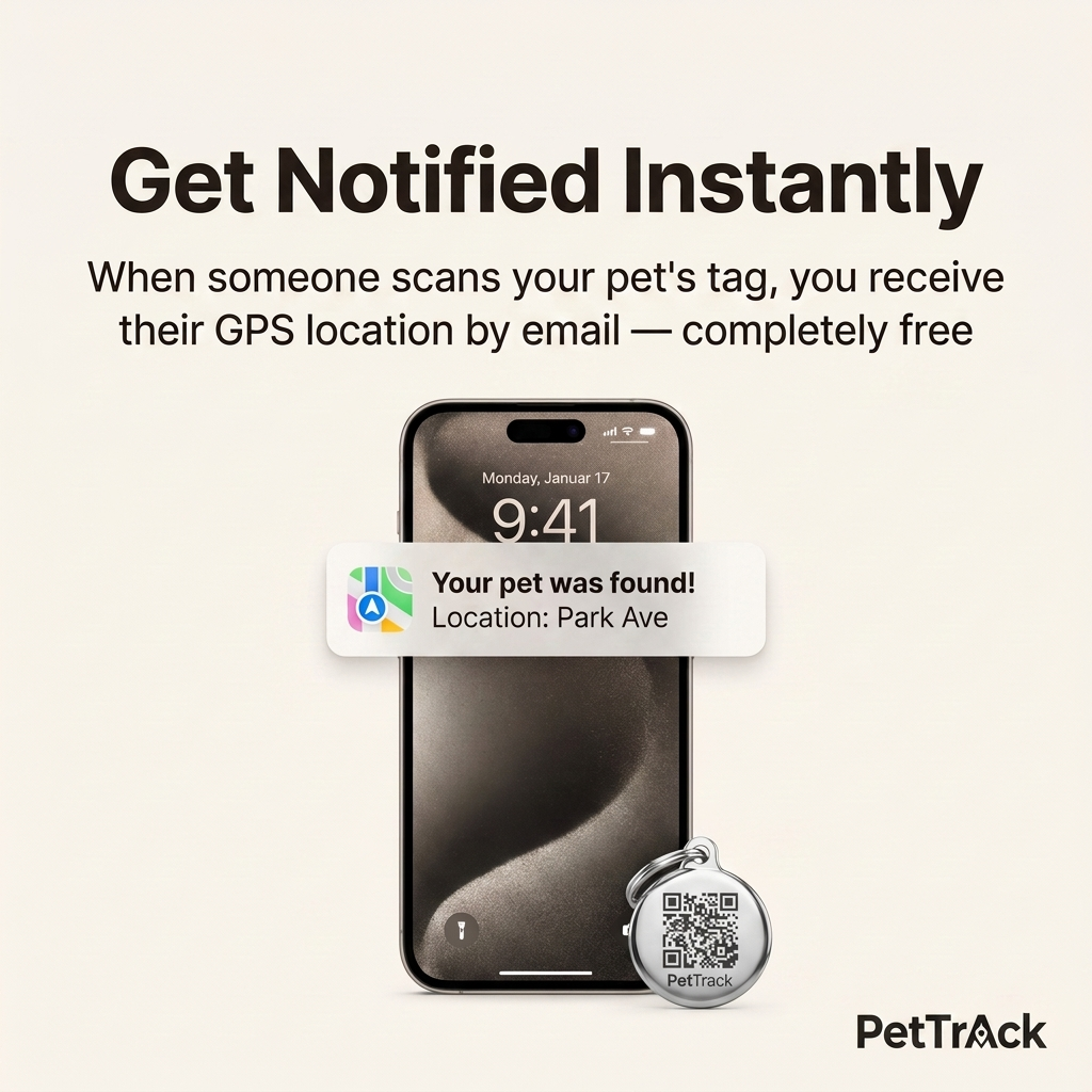 PetTrack™ ID QR Tag