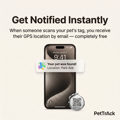 PetTrack™ ID QR Tag