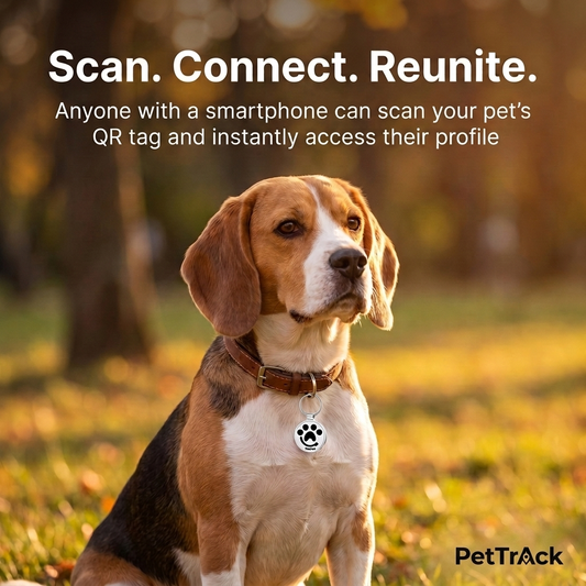 PetTrack™ ID QR Tag